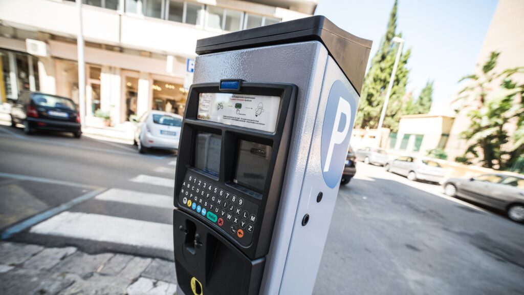 carpark ticketing machine in ireland